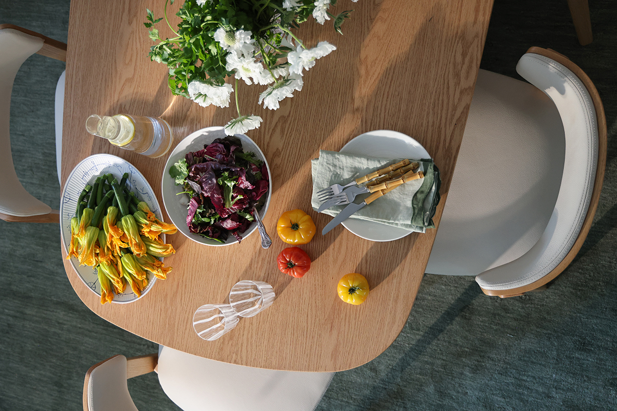 Spring dining made simple, from recipe to setting