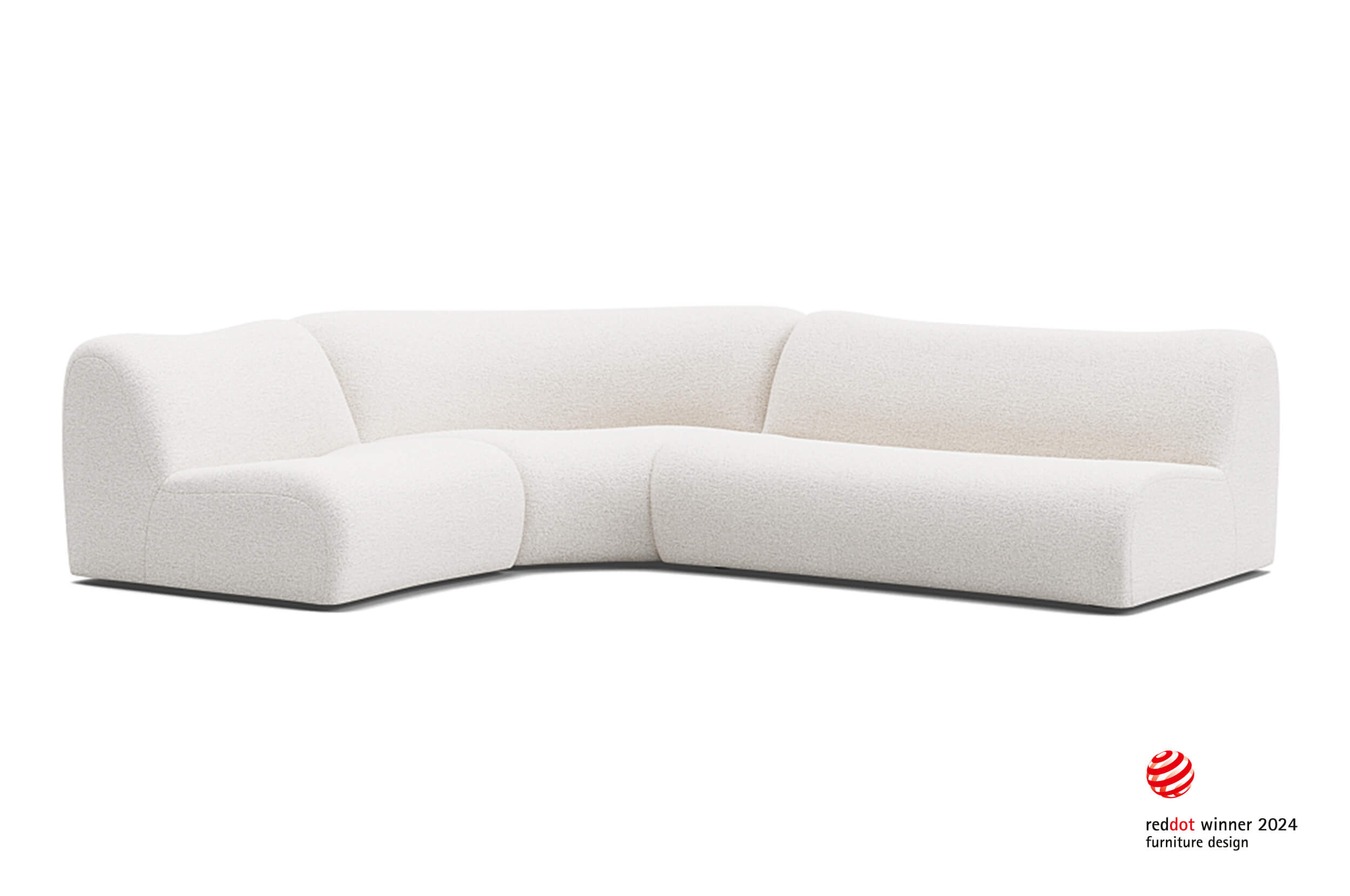 1977 Sectional Curved Corner Sofa