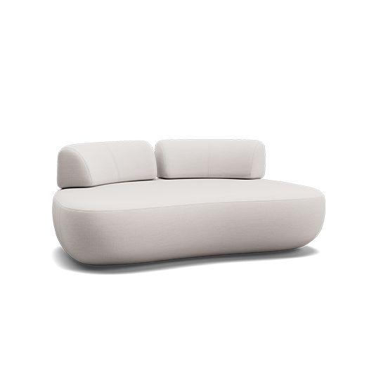 Aura Outdoor Sofa | Curved sofa design | King Living