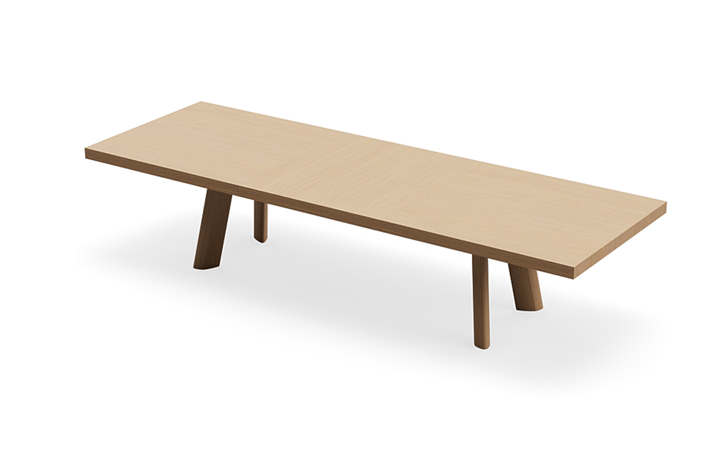 Heritage Extension Dining Table Natural Oak