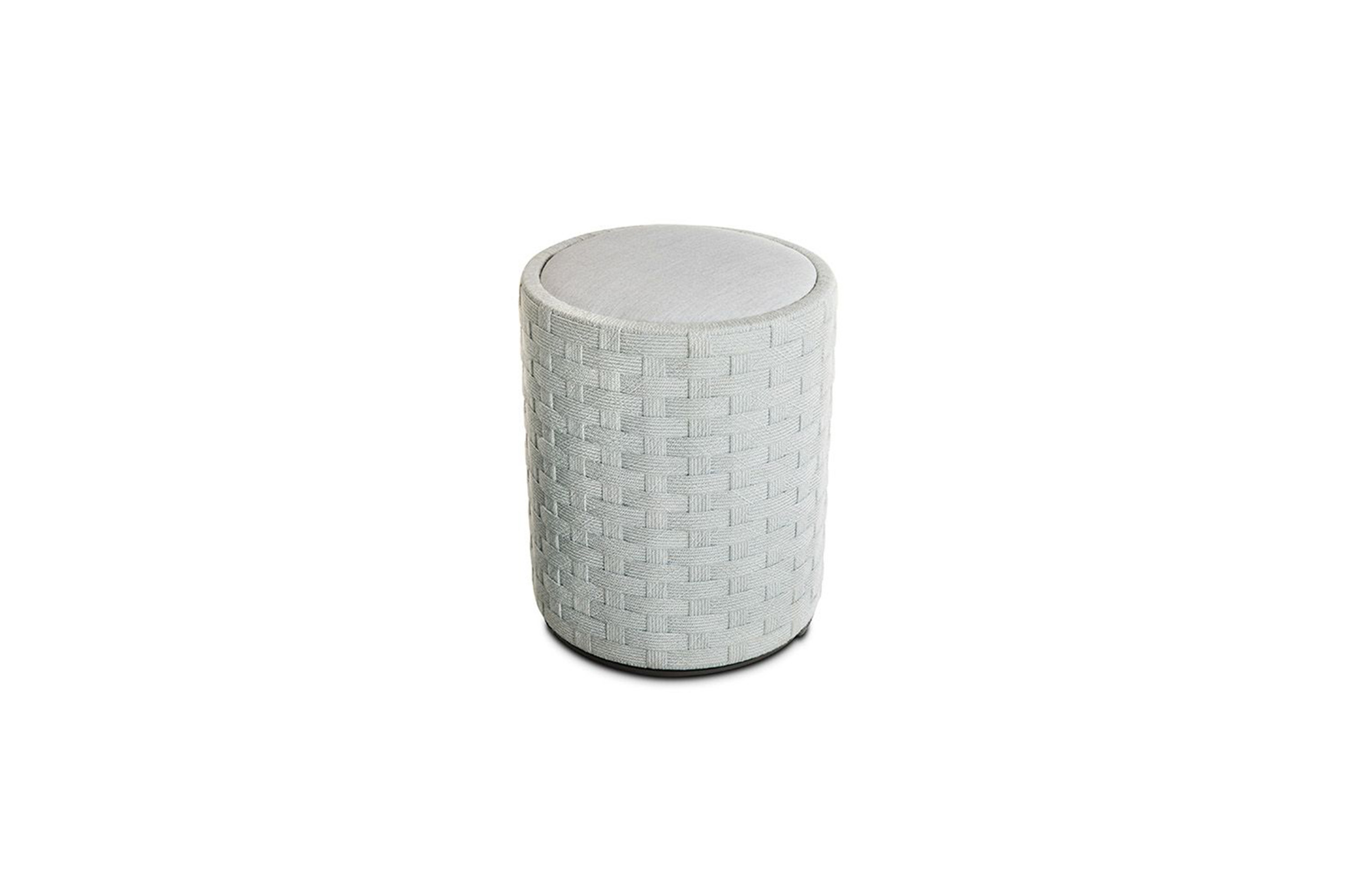 Oasis Outdoor Side Ottoman – Lattice | King Living