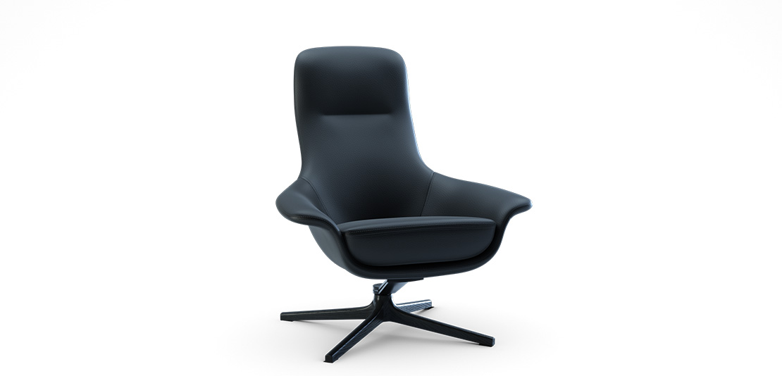 Seymour Swivel Chair by King Living, image 4
