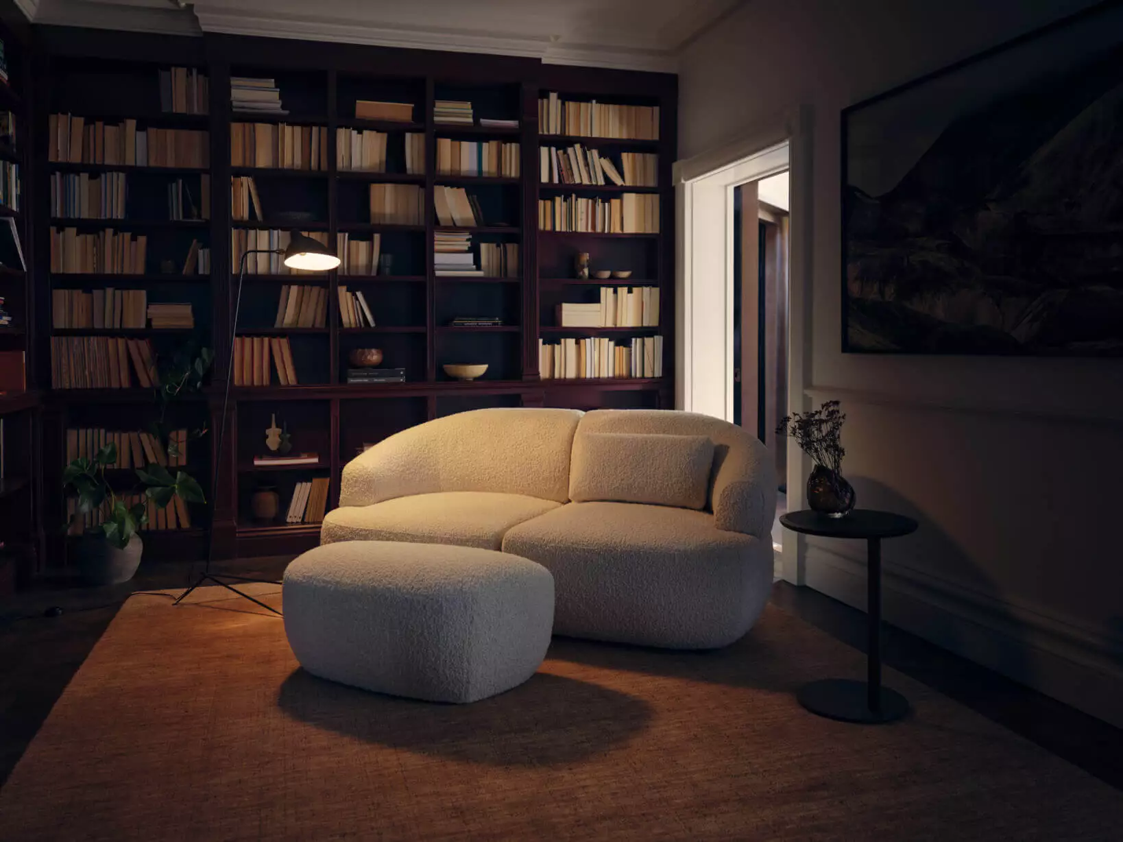 Reading Nook Small Comfy Reading Chair Reading Nook: Large Barrel Chair