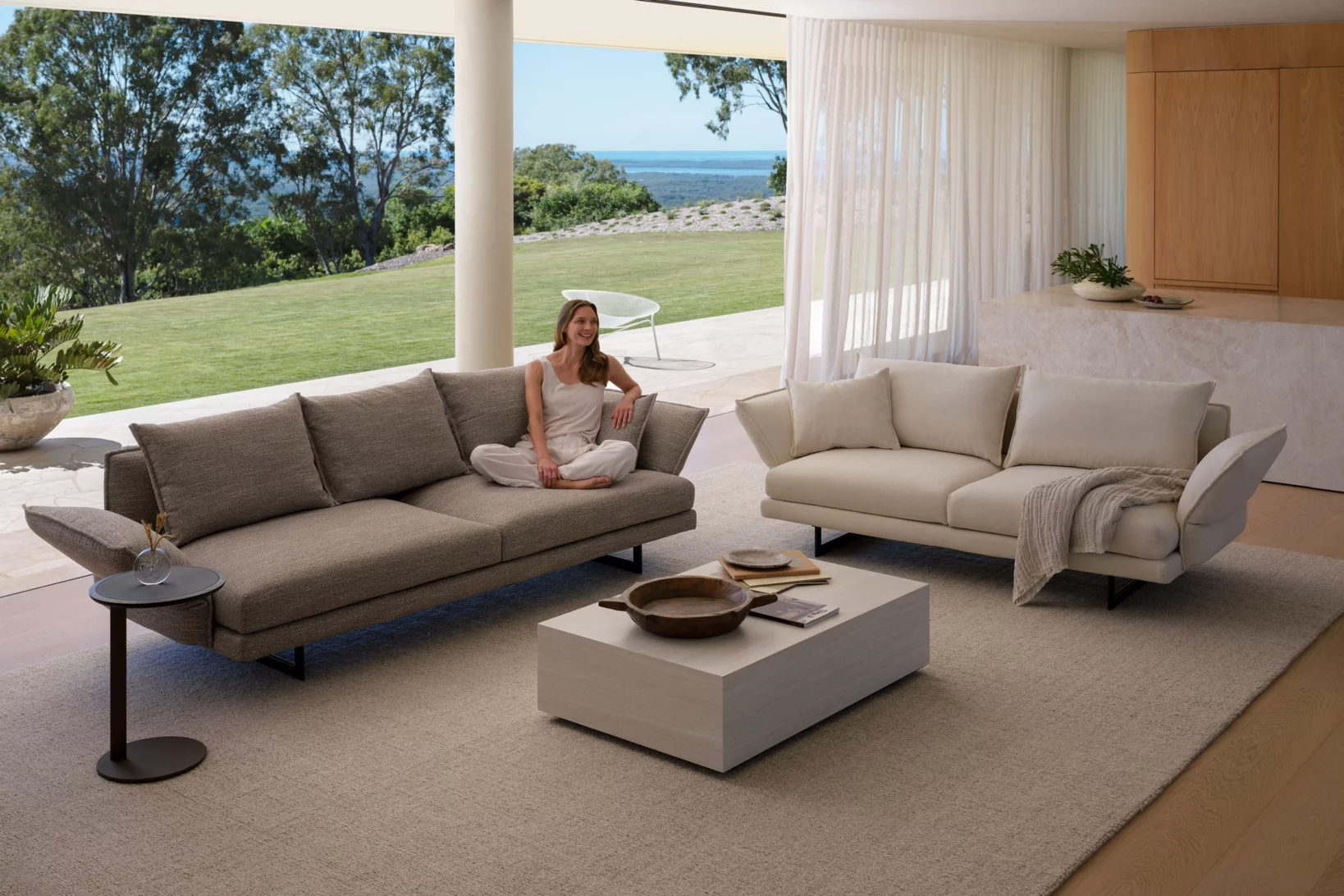 9 Expert-Approved Ideas For Styling A Grey Sofa | King Living, image size:1638x1092