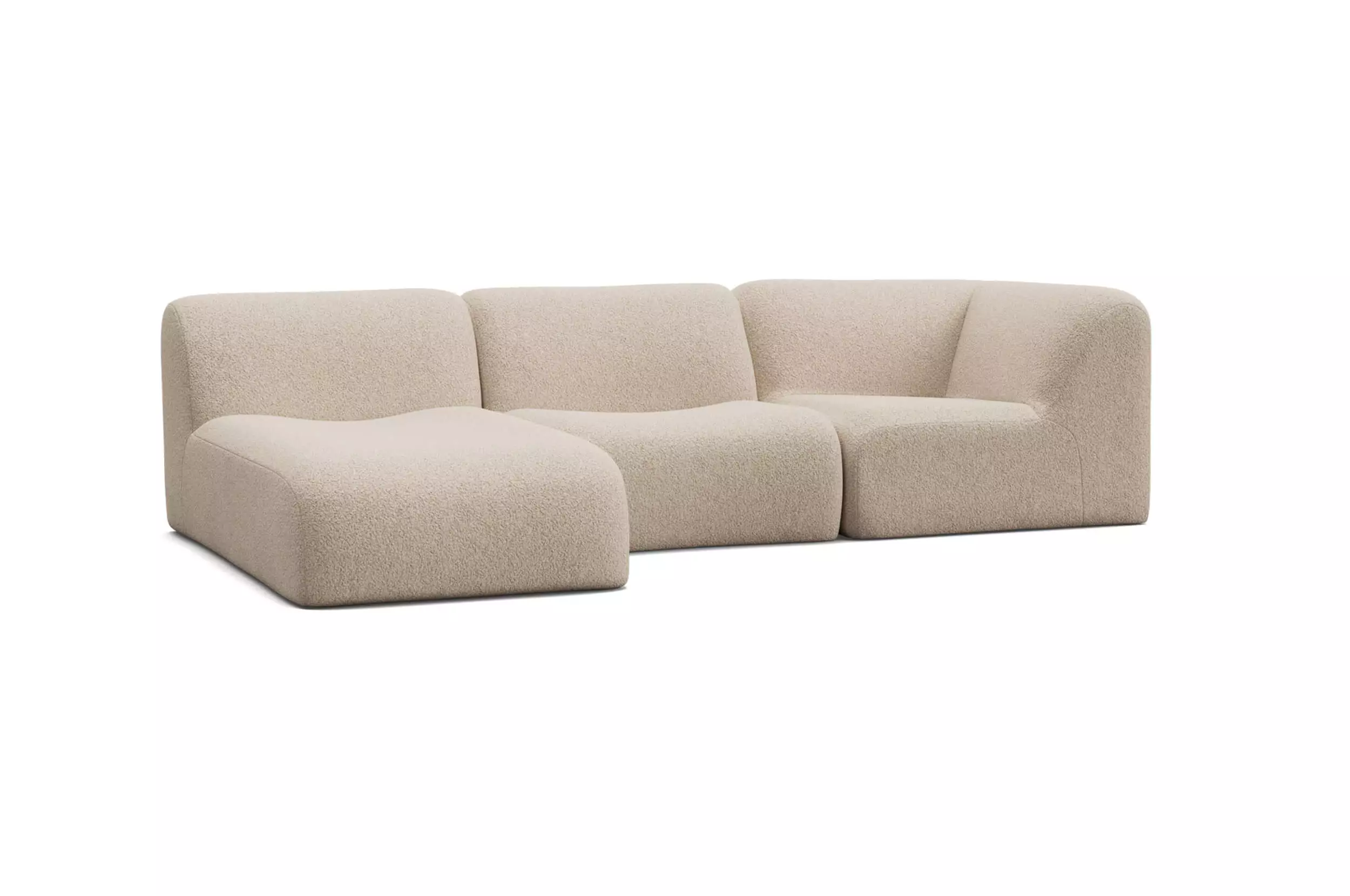 1977 Mini Sectional Kids Sofa with Chaise