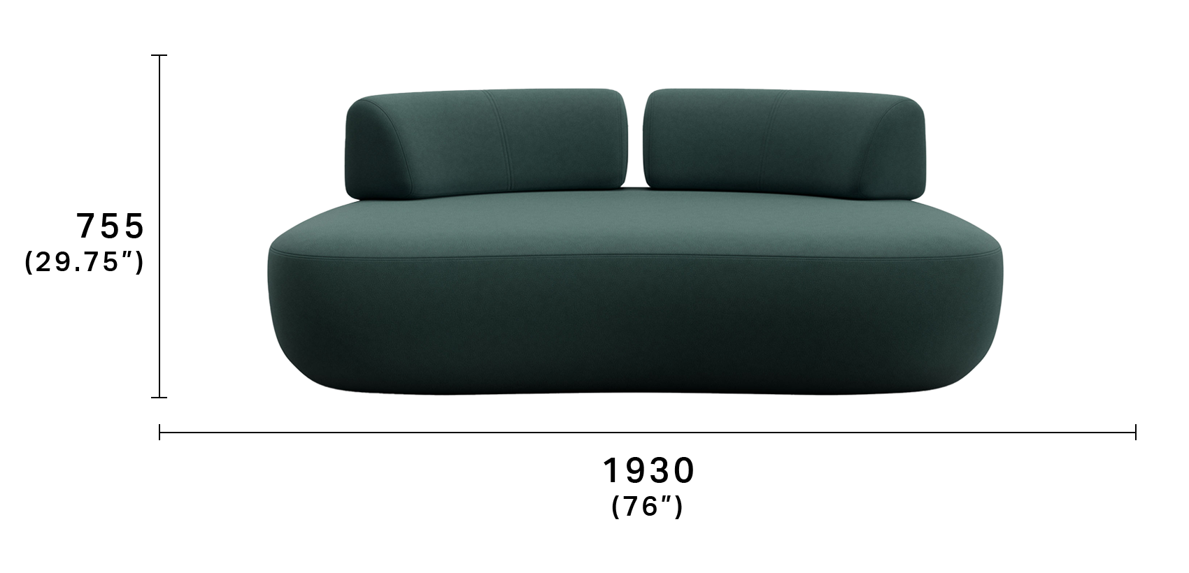 Aura Sofa - Curved Sofa Design | King Living